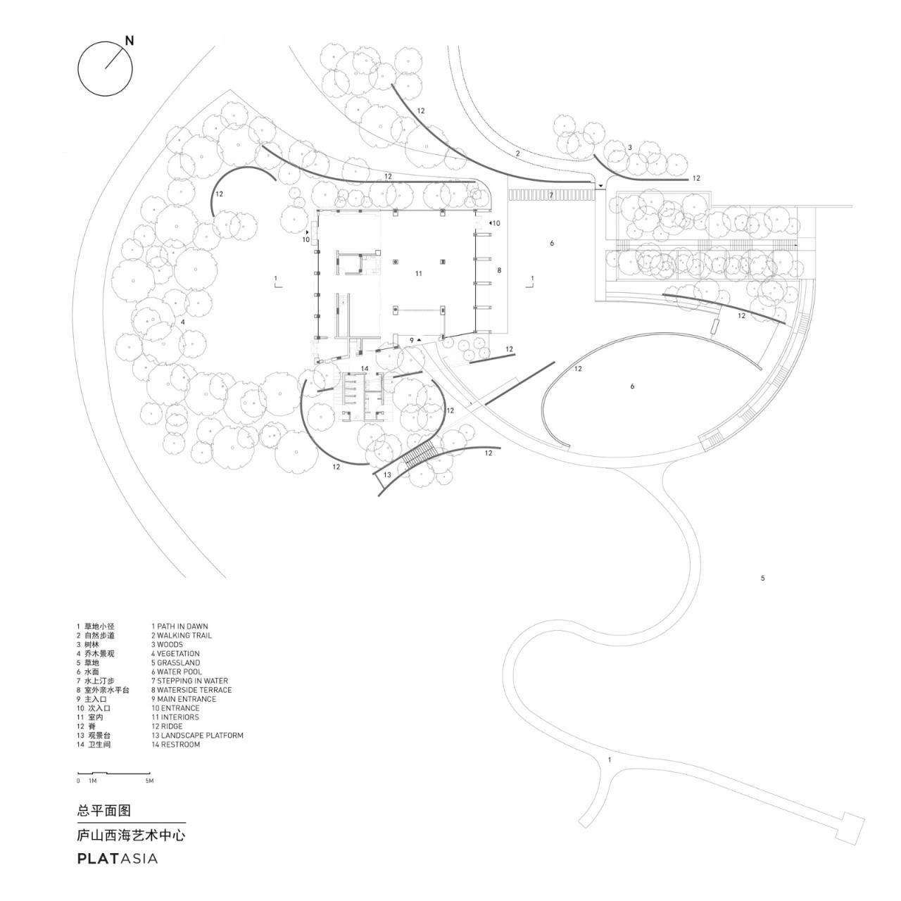 BIM建筑|庐山西海艺术中心 / PLAT ASIA郑东贤工作室
