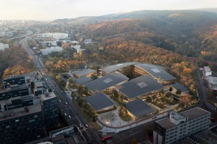 BIM建筑|都市村庄：欧洲人工智能和网络安全中心 / BIG