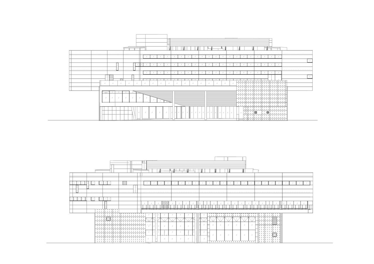 BIM建筑|Librio行桥（行桥市图书馆综合设施） / 三上建筑事务所
