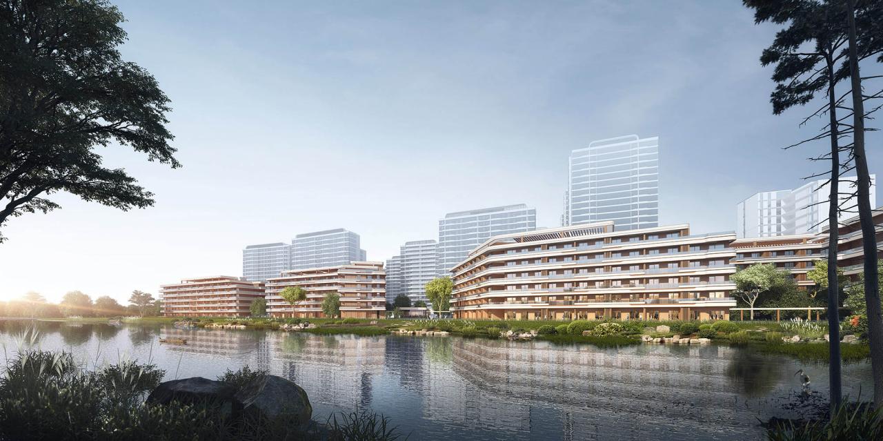 BIM建筑|混合的真实：城市型康养综合体的创新实践 / 栖城设计