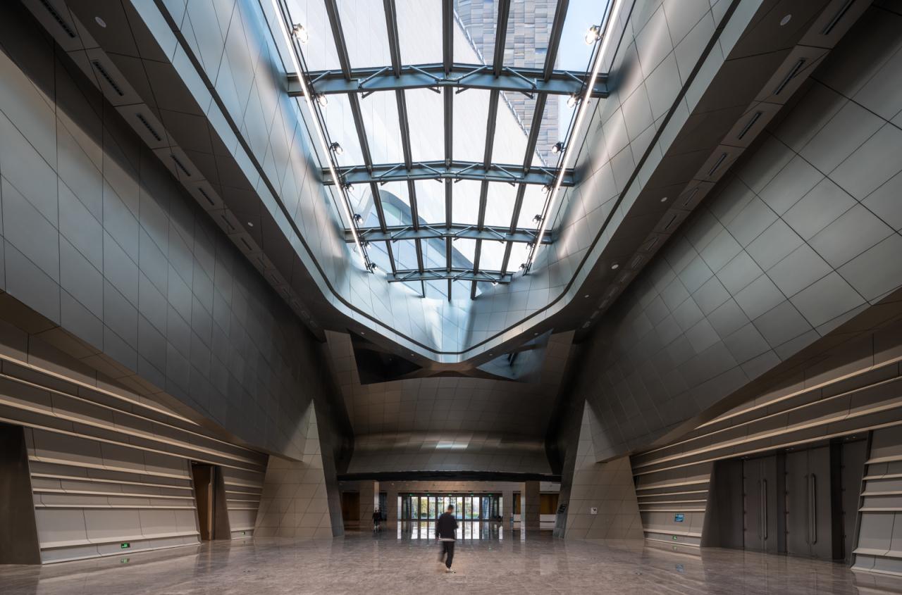 BIM建筑|扬子江国际会议中心 / Morphosis 墨菲西斯