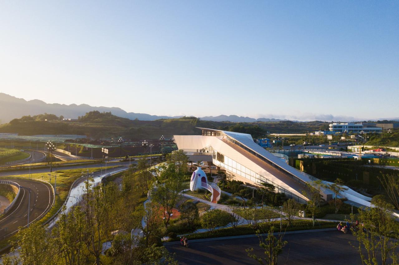 BIM建筑|木构建造设计一体化 l 宜宾白兰美学馆：建筑如何在地生长？