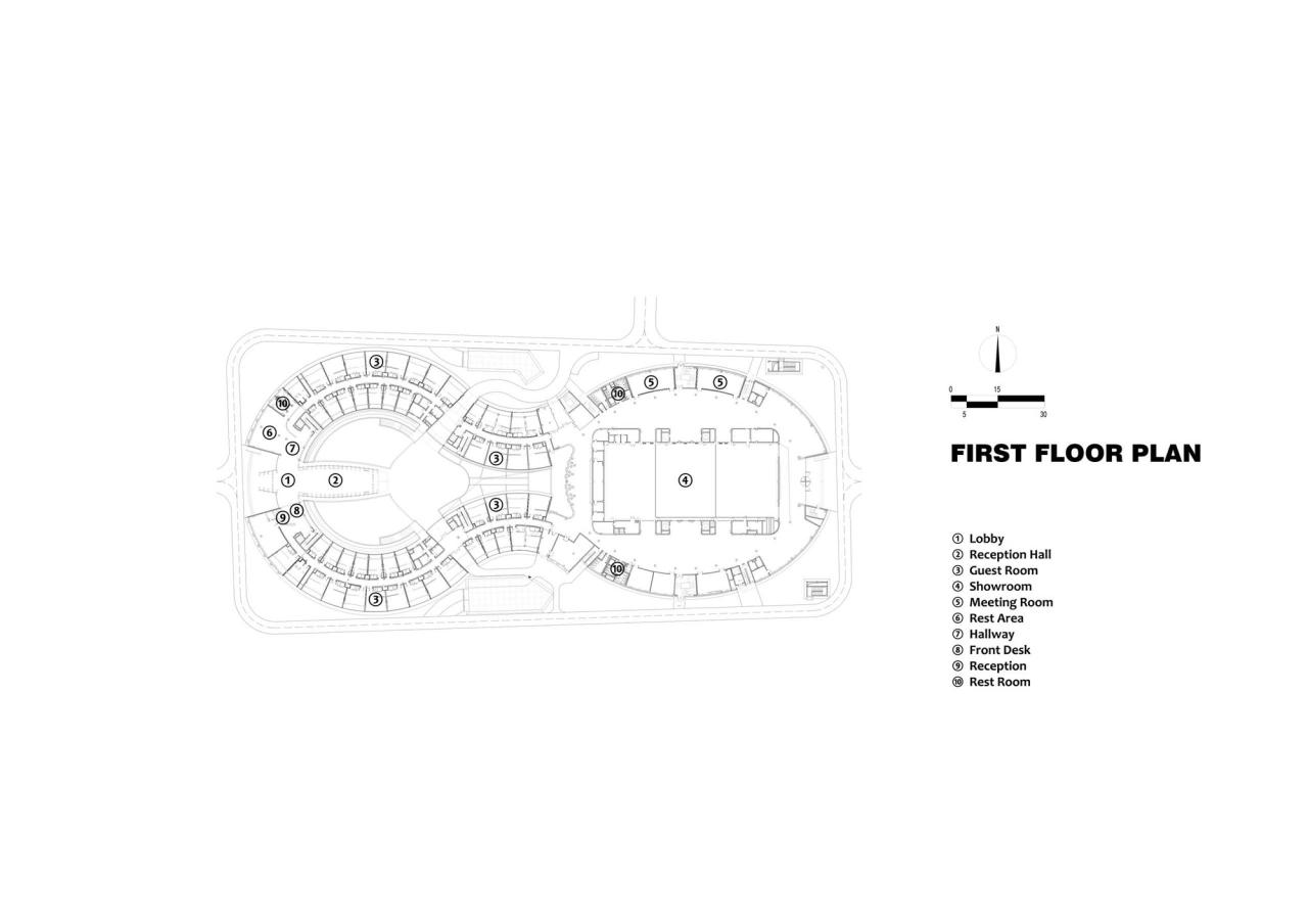 BIM建筑|世界乡村旅游大会永久会址 / 米丈建筑