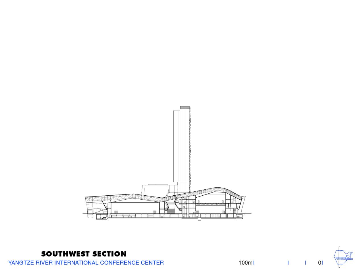 BIM建筑|扬子江国际会议中心 / Morphosis 墨菲西斯