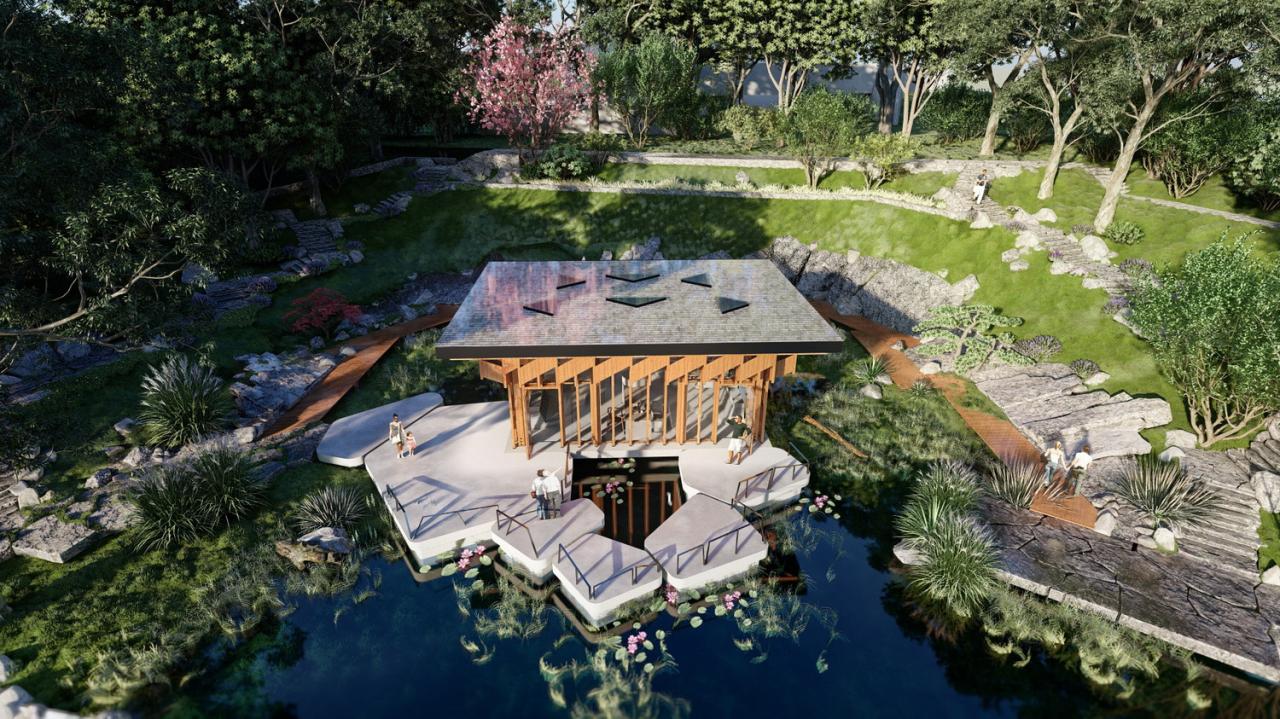 BIM建筑|天府栖岸——观鸟屋 / 蜂蜜景观工坊