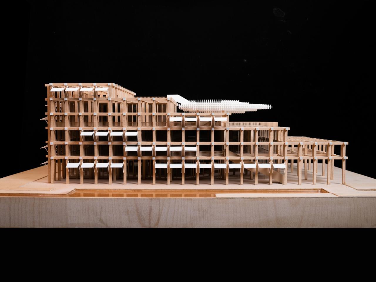 BIM建筑|绍兴黄酒小镇会客厅 / gad