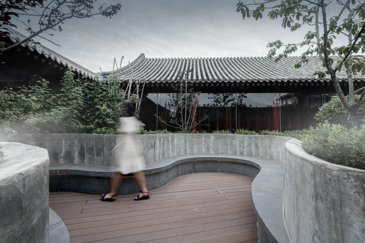 BIM建筑|中国传统四合庭院的人文办公综合体升级改造 / 北京中德行建筑设计