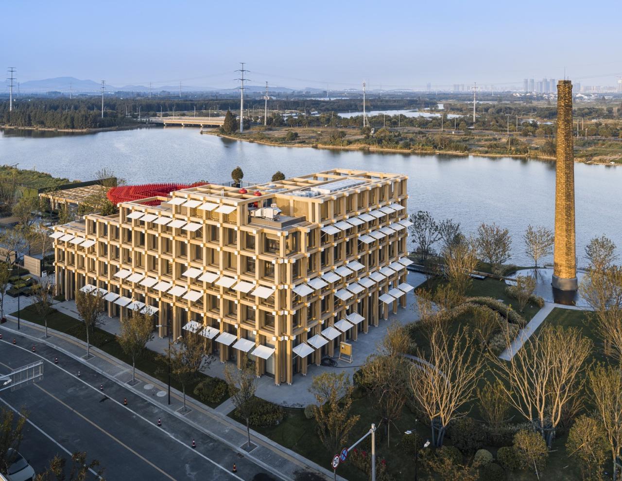 BIM建筑|绍兴黄酒小镇会客厅 / gad