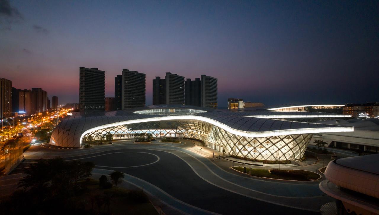 BIM建筑|海南国际会展中心二期 / 深圳H+L建筑工作室 + 柏涛设计