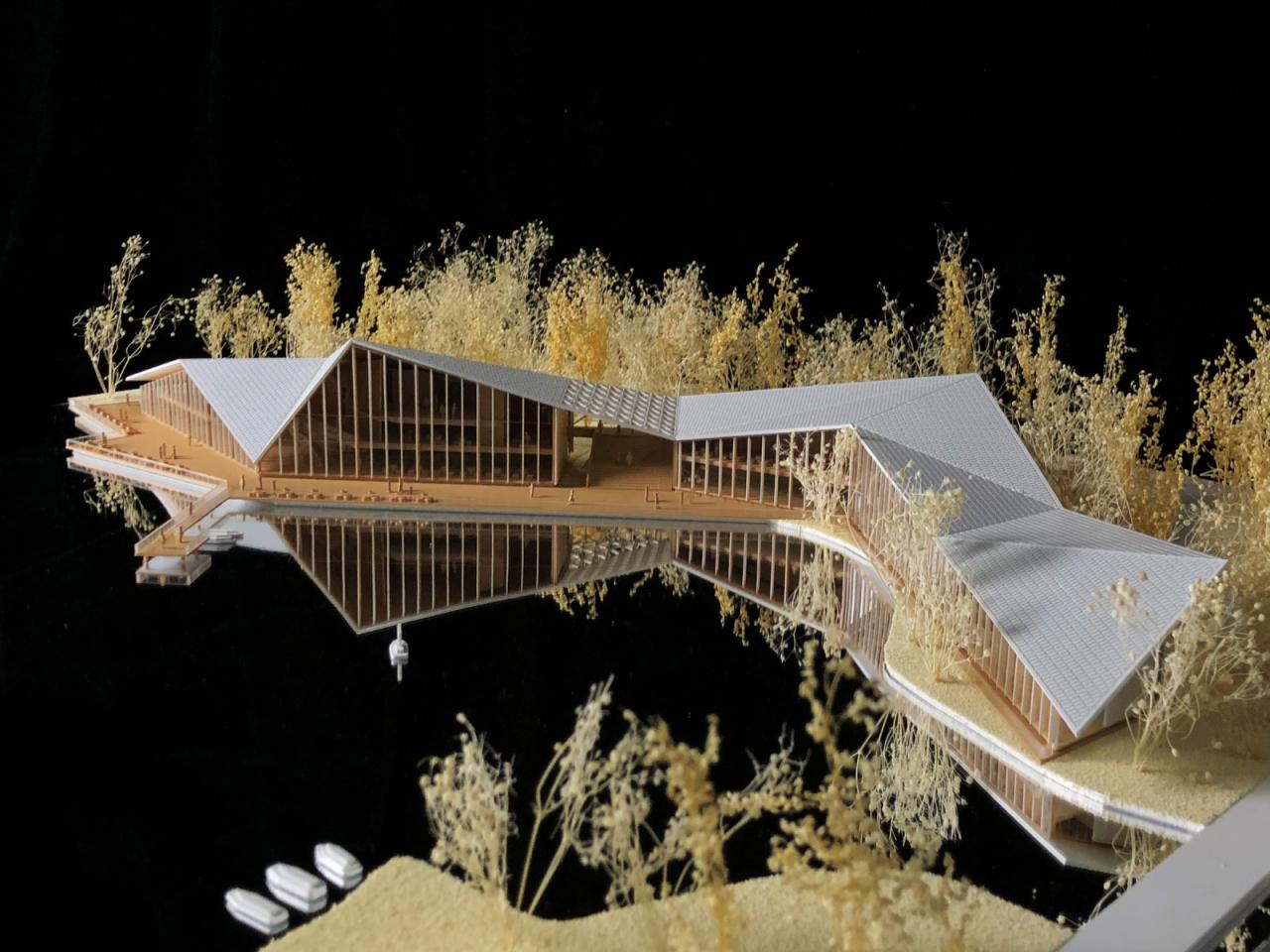 BIM建筑|长兴岛郊野公园游客中心 / 米川工作室 + 水石设计