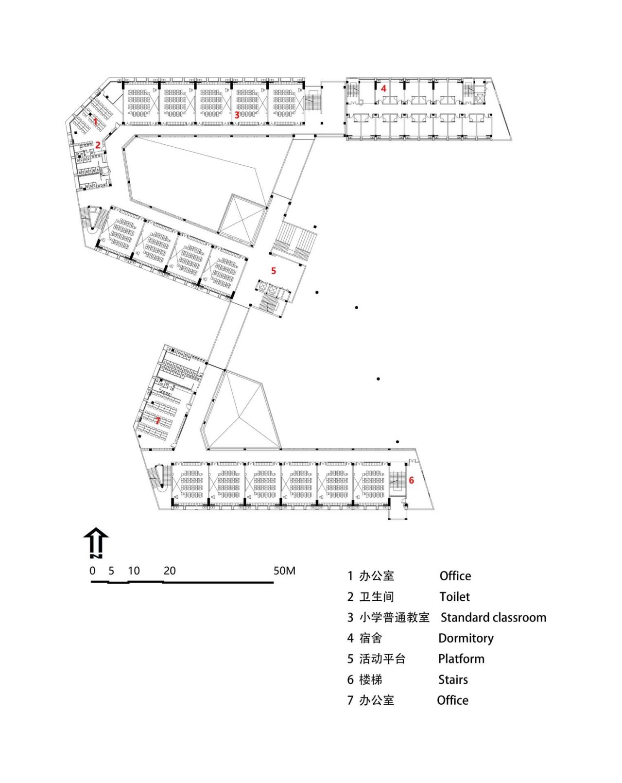 BIM建筑|深圳坪山区日新小学 / 申都设计