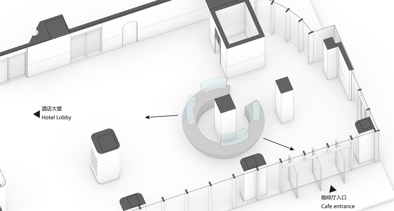 BIM建筑|“迷失”—— Metal Hands铁手咖啡制造局 / DAGA大观建筑