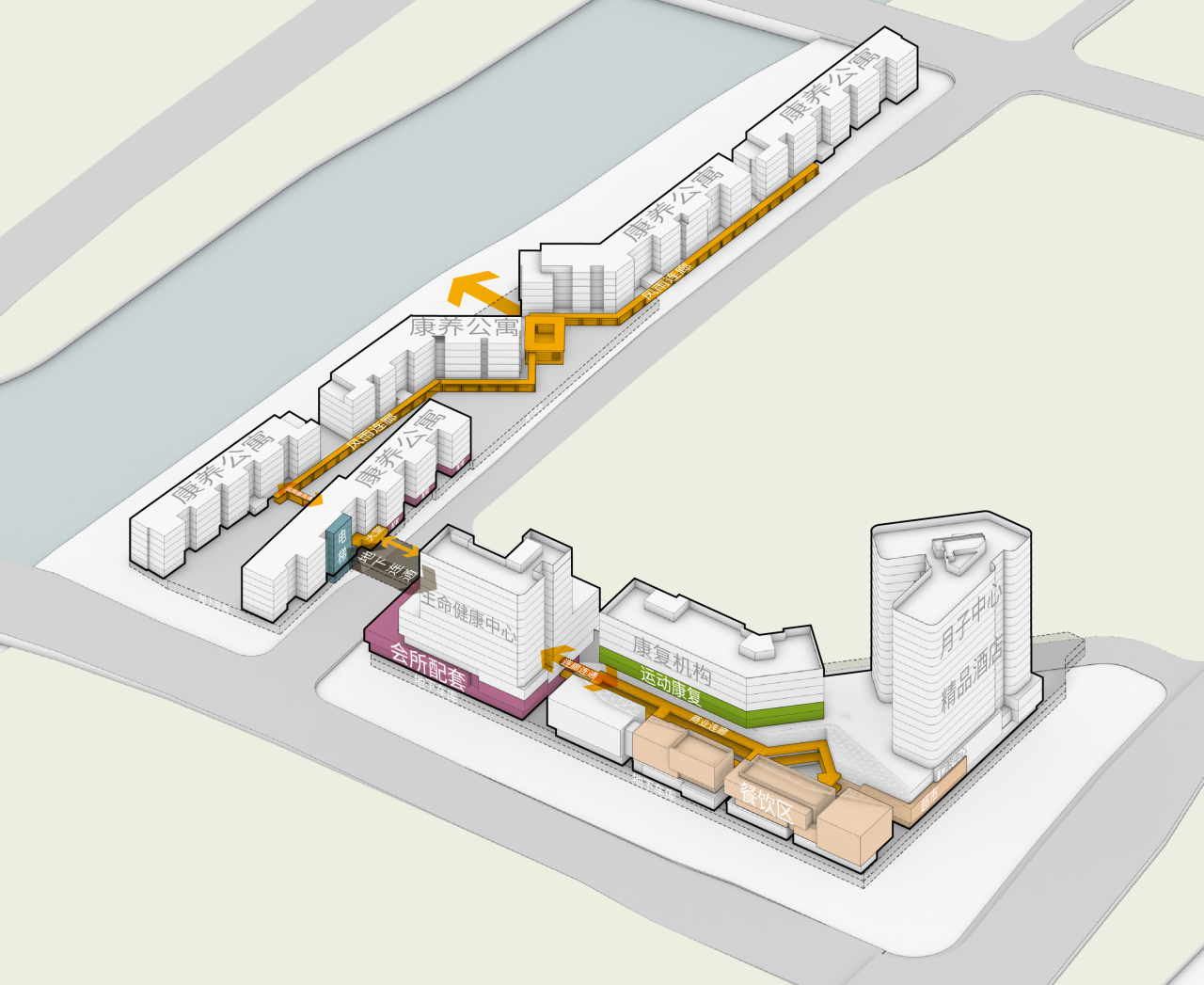BIM建筑|混合的真实：城市型康养综合体的创新实践 / 栖城设计