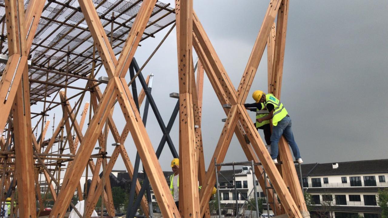 BIM建筑|市集美术馆——西塘东区一号楼的叠合形制 / 山水秀建筑事务所