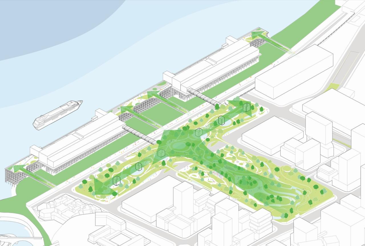 BIM建筑|“龙门吊” | MAD赢得重庆寸滩国际邮轮中心竞赛