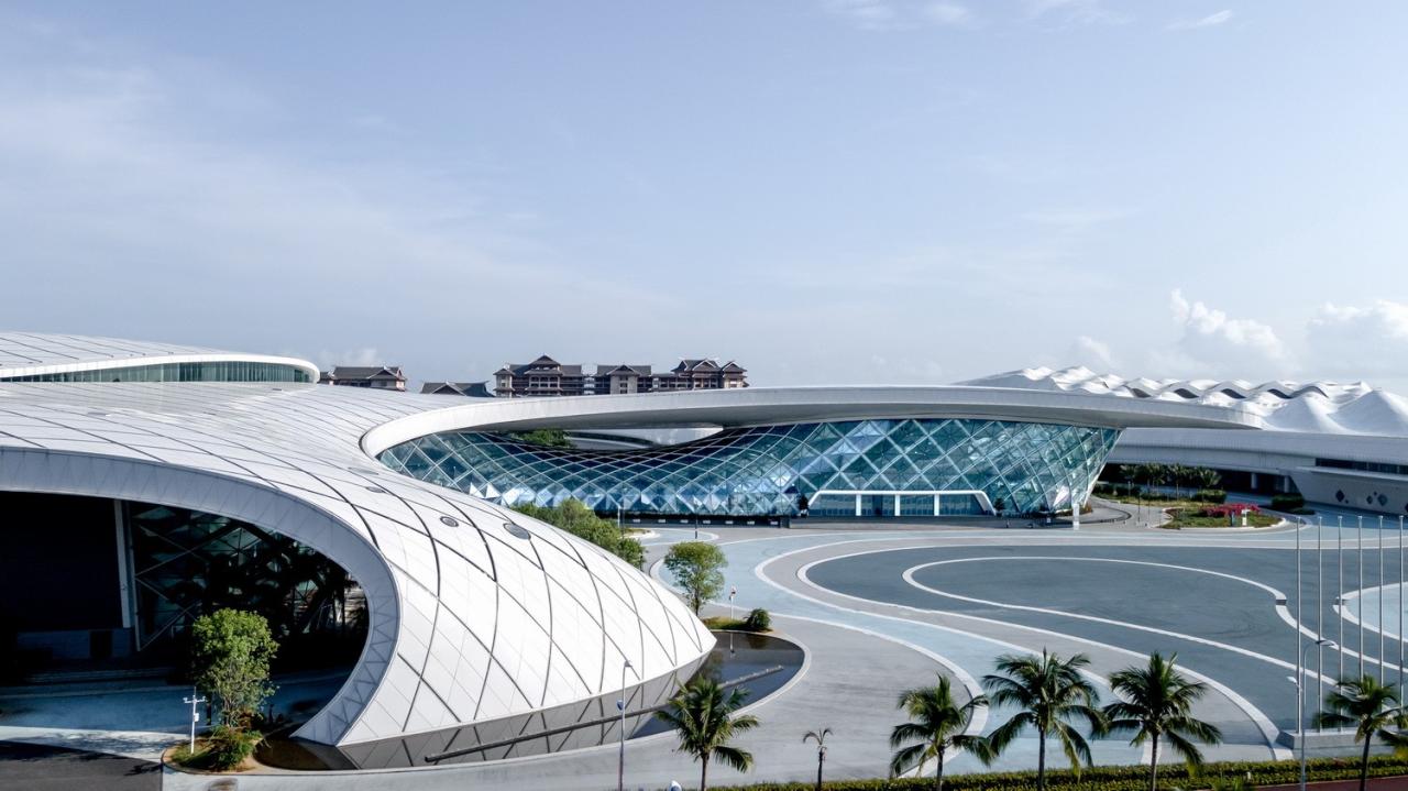 BIM建筑|海南国际会展中心二期 / 深圳H+L建筑工作室 + 柏涛设计