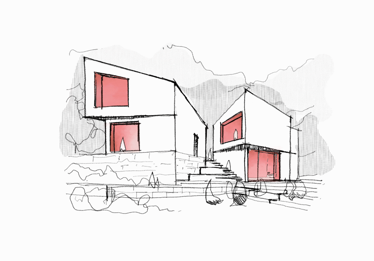 BIM建筑|桐庐流云乡墅，山野间的隐世秘境 / MDO木君建筑设计