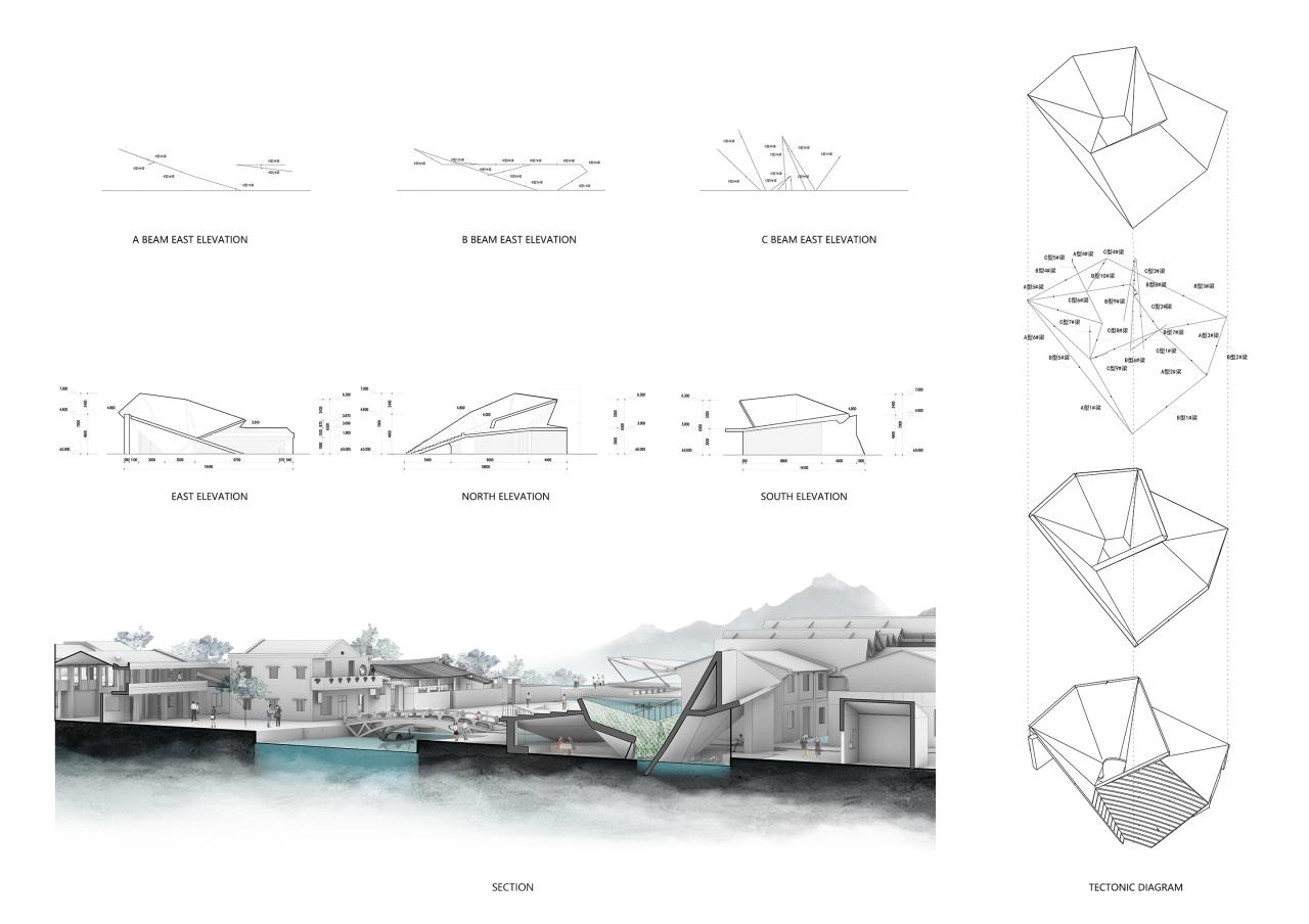 BIM建筑|山村改造中的小品建筑：山根之花 ／谱观建筑