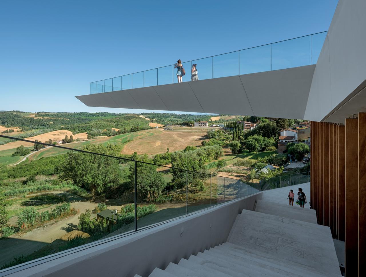 BIM建筑|托斯卡纳“山谷浮桥” / MC A新作