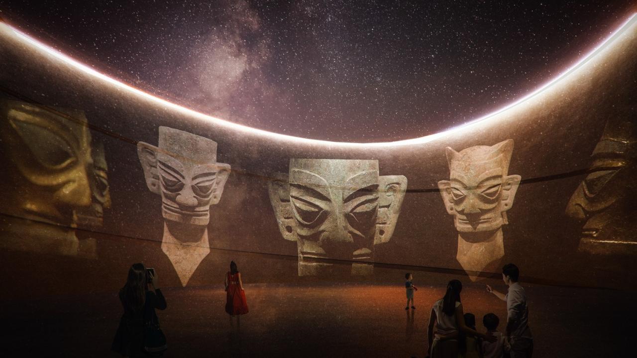 BIM建筑|古蜀玉璋：三星堆博物馆新馆方案设计 / 北京市建筑设计研究院有限公司