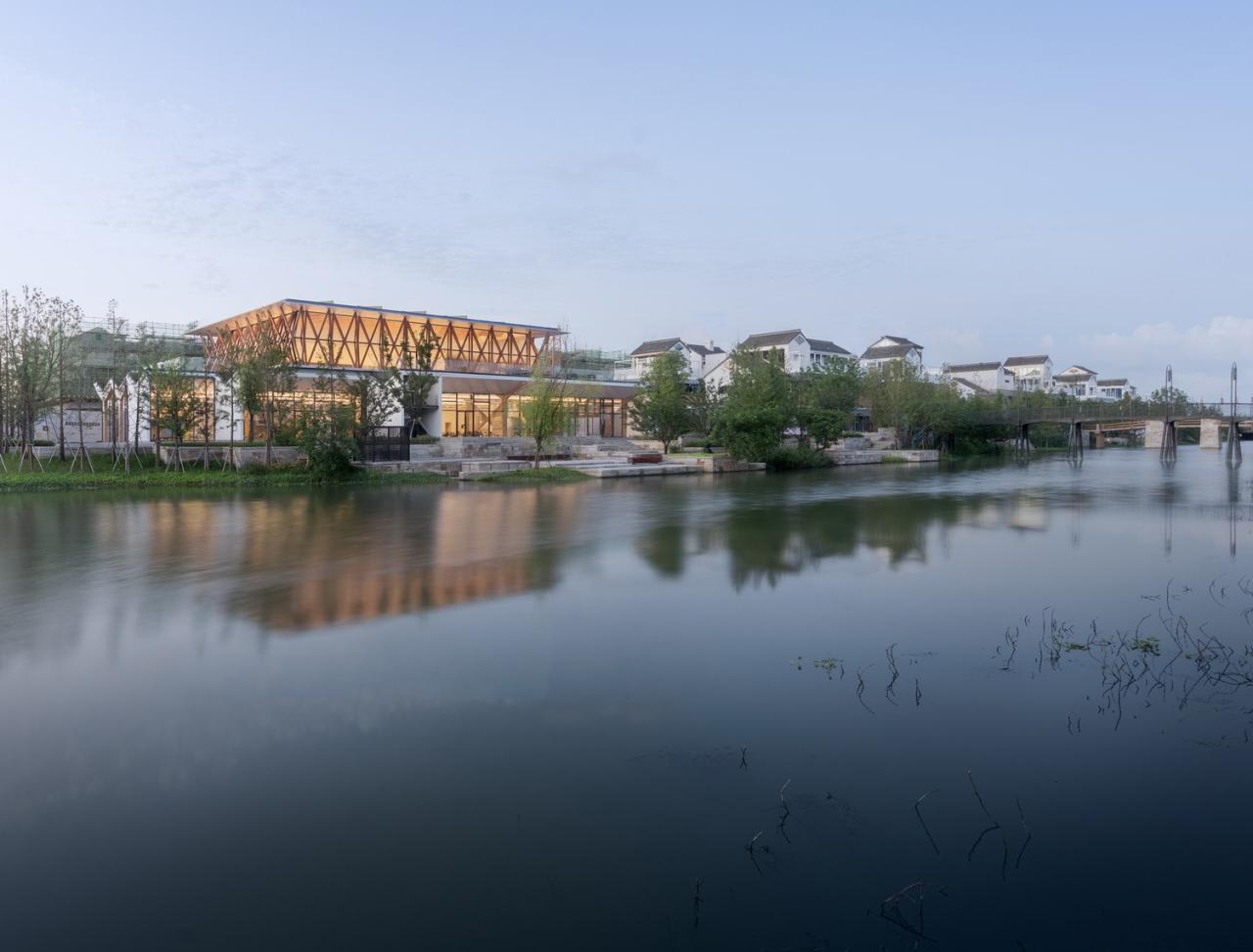 BIM建筑|市集美术馆——西塘东区一号楼的叠合形制 / 山水秀建筑事务所