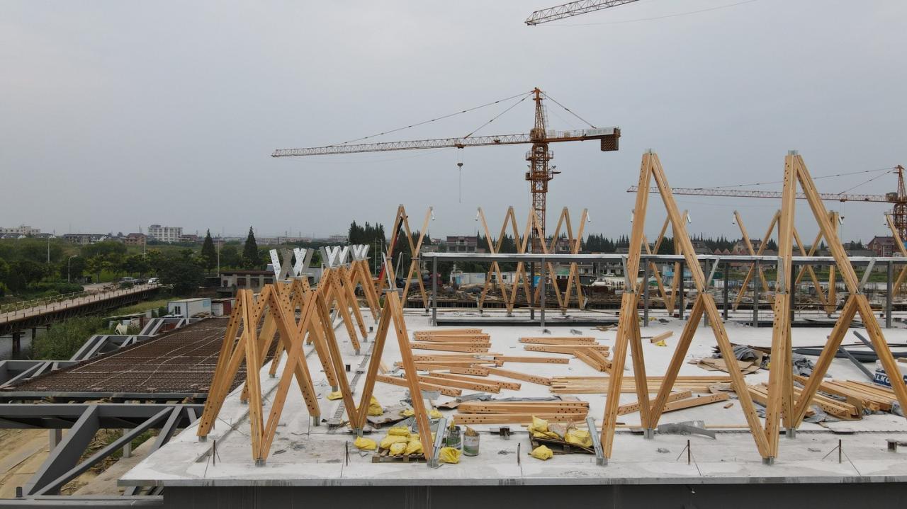 BIM建筑|市集美术馆——西塘东区一号楼的叠合形制 / 山水秀建筑事务所