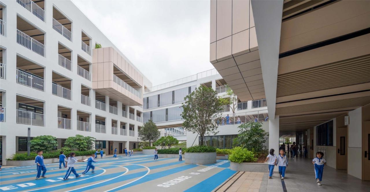 BIM建筑|深圳坪山区日新小学 / 申都设计