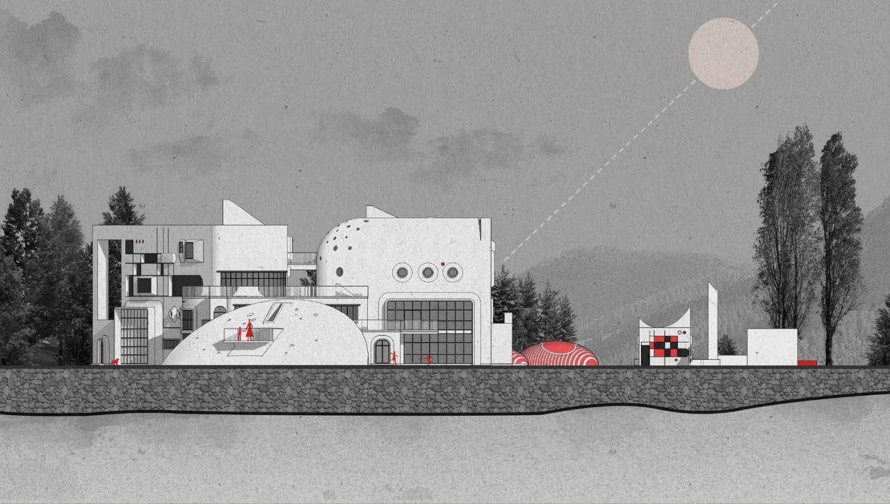 BIM建筑|虽偏远 理想必致！在西昌卫星发射基地大凉山建一座“探索者幼儿园” / 迪卡建筑设计中心