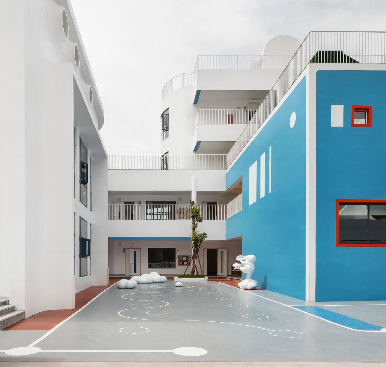 BIM建筑|虽偏远 理想必致！在西昌卫星发射基地大凉山建一座“探索者幼儿园” / 迪卡建筑设计中心