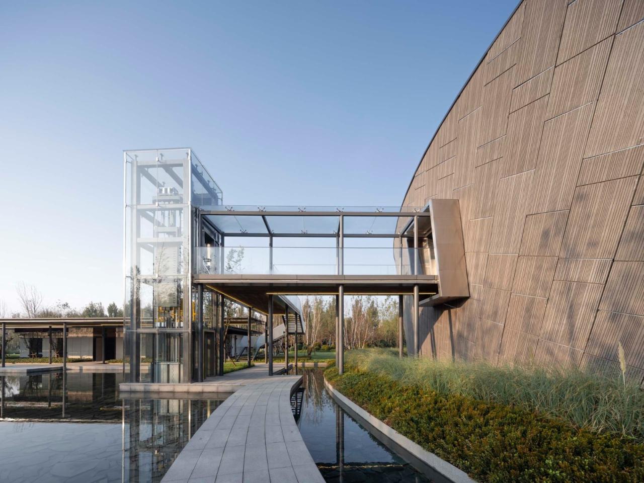 BIM建筑|济宁运河文化艺术中心 / 筑境设计