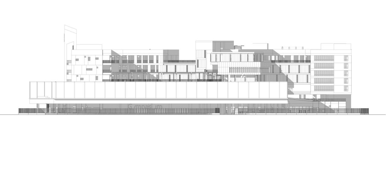 BIM建筑|深圳坪山区日新小学 / 申都设计