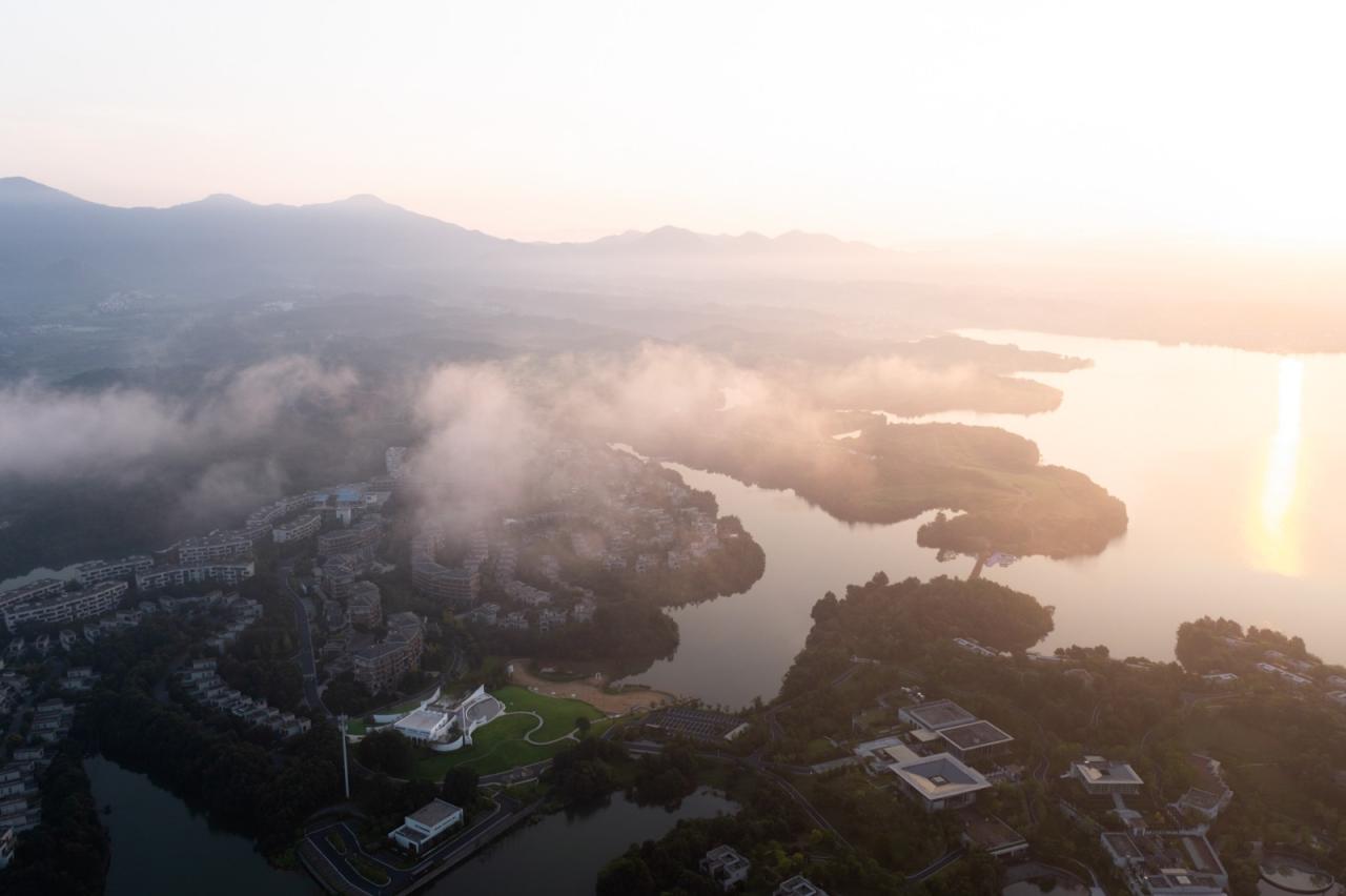 BIM建筑|庐山西海艺术中心 / PLAT ASIA郑东贤工作室