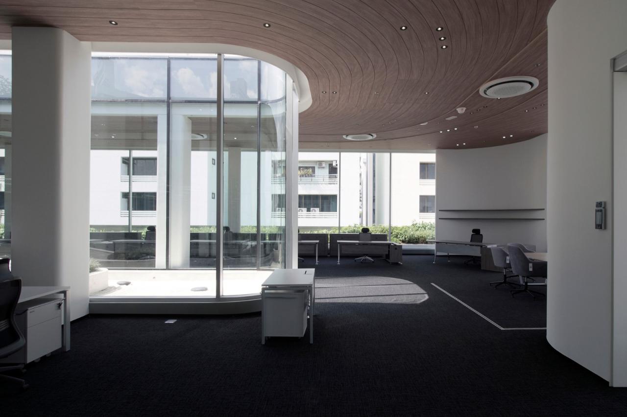 BIM建筑|丰田汽车泰国营销办公综合体 / ASWA