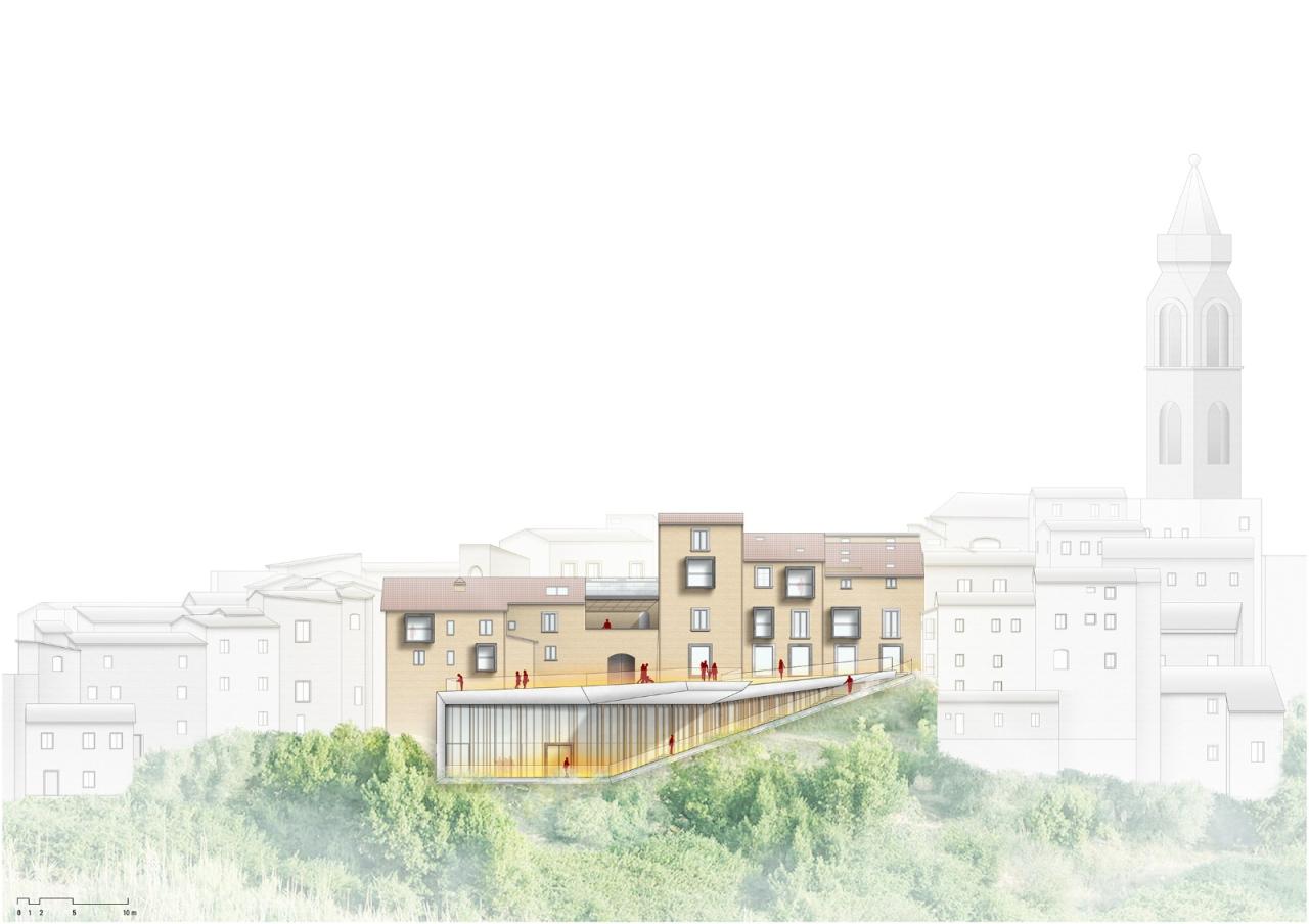 BIM建筑|托斯卡纳“山谷浮桥” / MC A新作