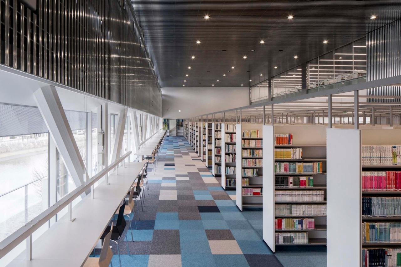 BIM建筑|Librio行桥（行桥市图书馆综合设施） / 三上建筑事务所