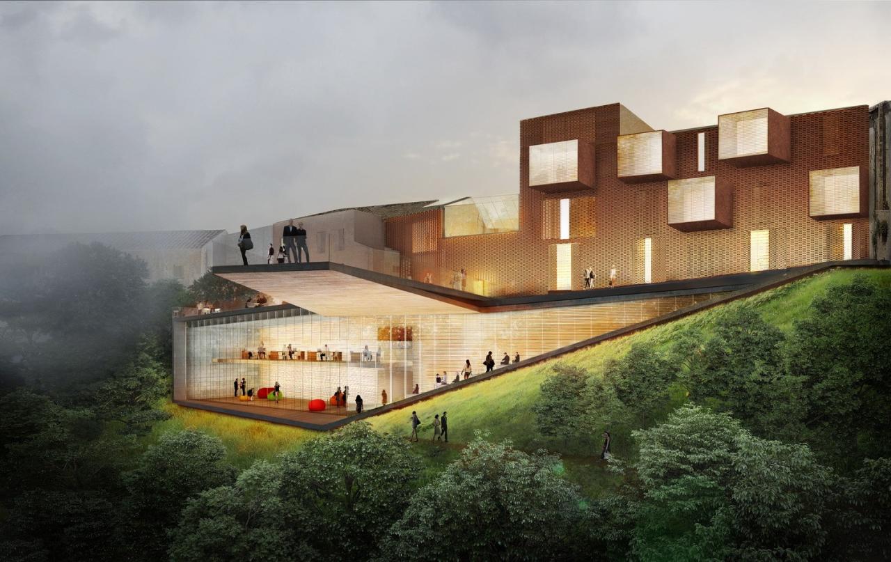 BIM建筑|托斯卡纳“山谷浮桥” / MC A新作