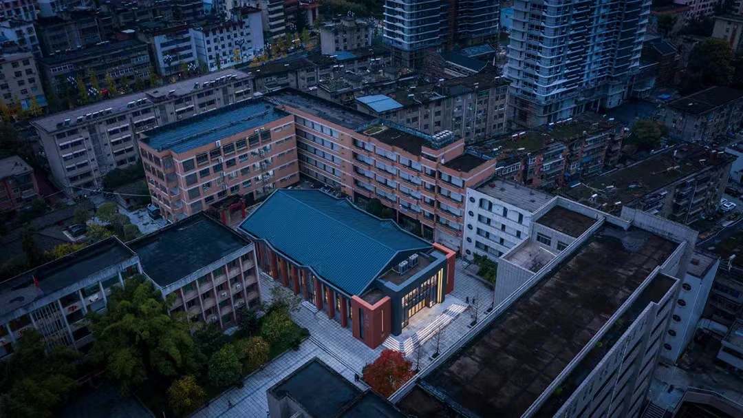 BIM建筑|回忆中学时光， 是否有陪伴着一座大礼堂？| UUA