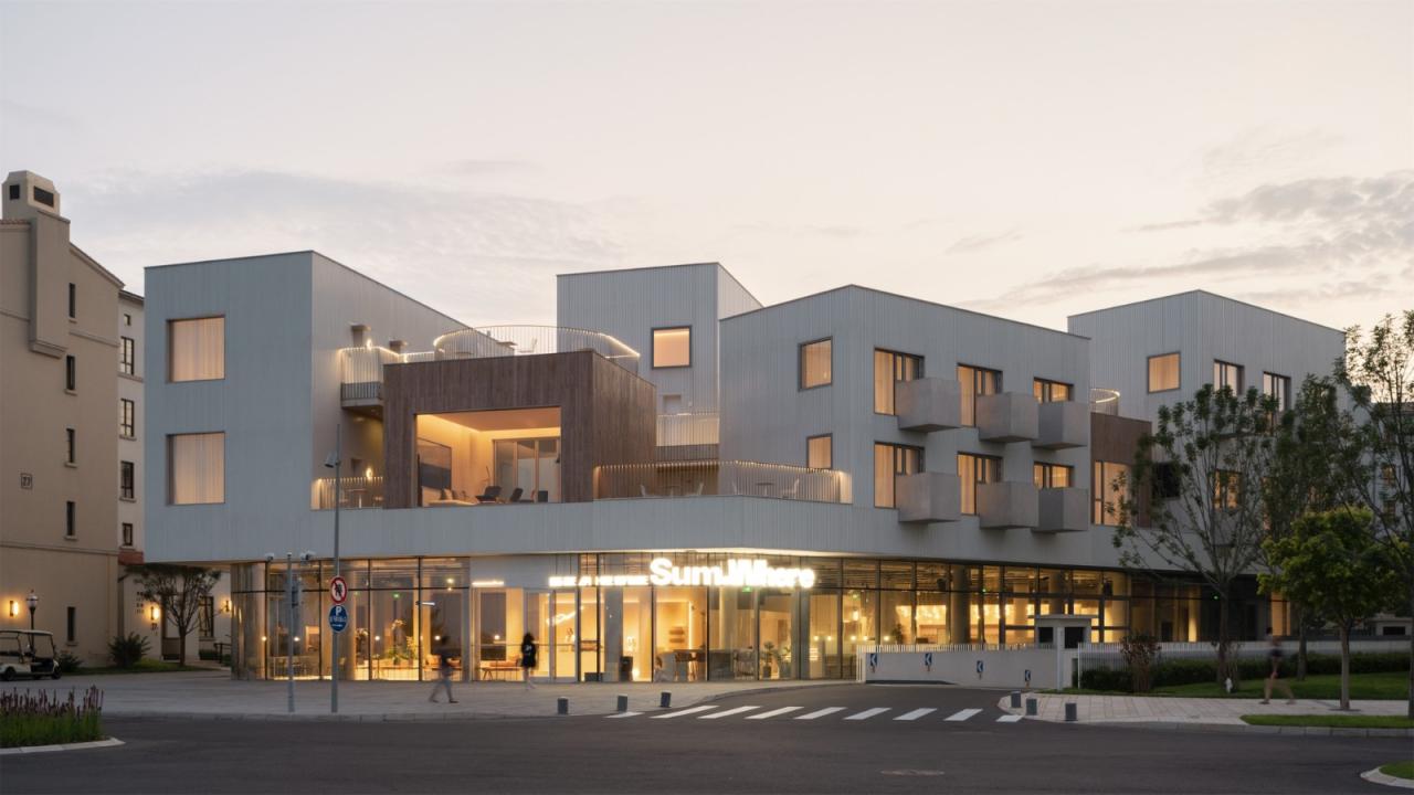 BIM建筑|阿那亚唐舍酒店 / B.L.U.E. Architecture Studio