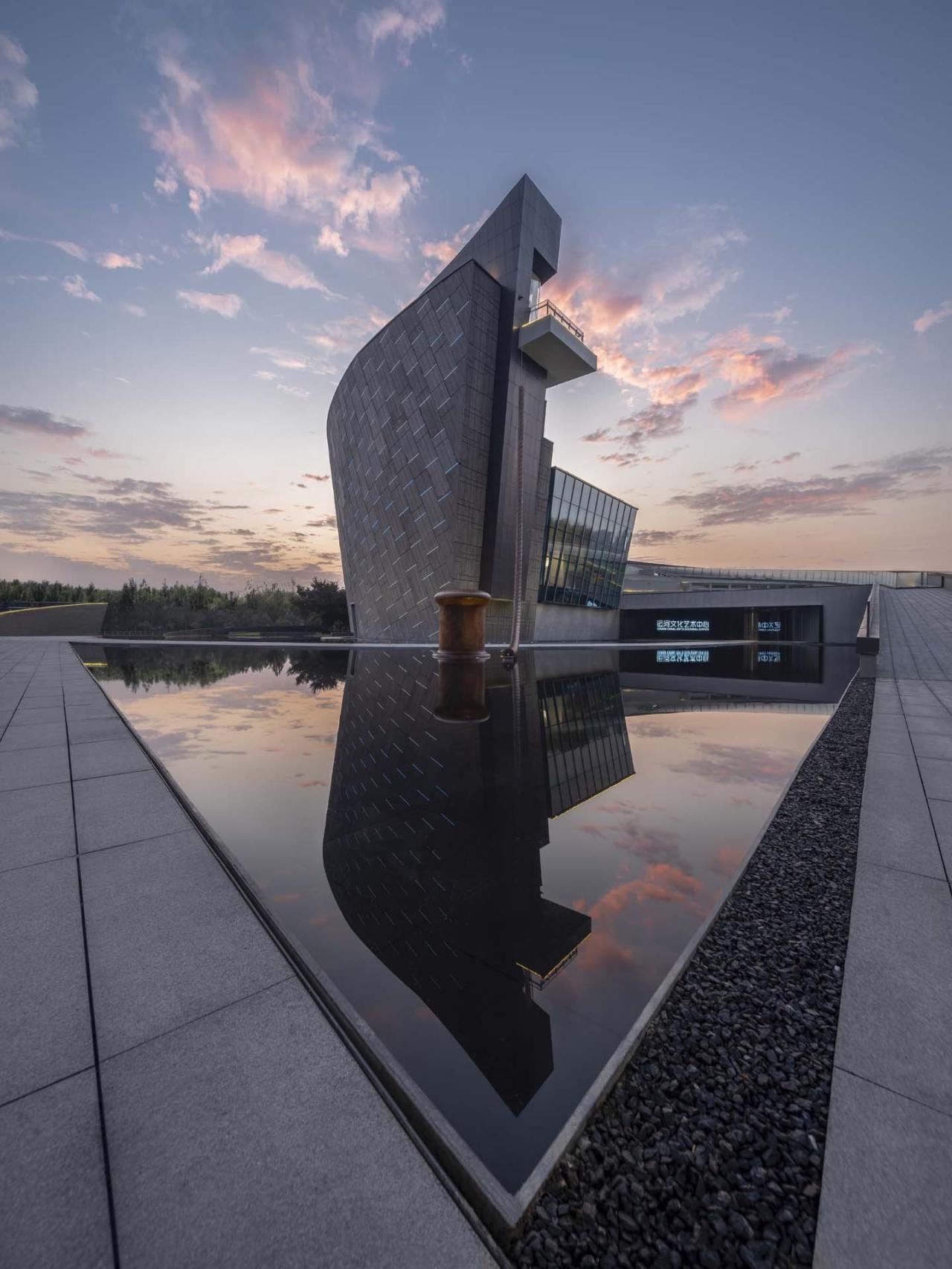 BIM建筑|济宁运河文化艺术中心 / 筑境设计