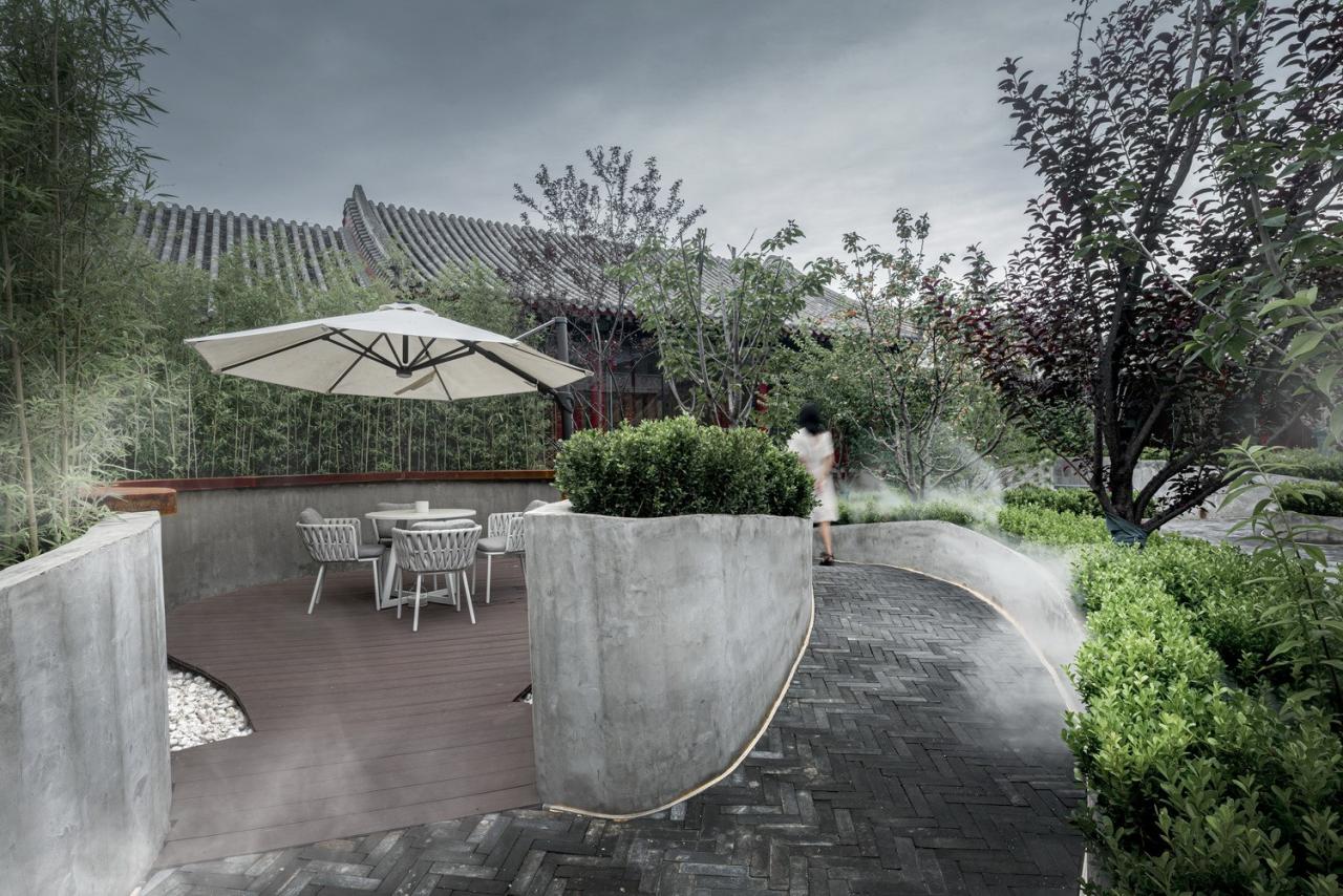 BIM建筑|中国传统四合庭院的人文办公综合体升级改造 / 北京中德行建筑设计