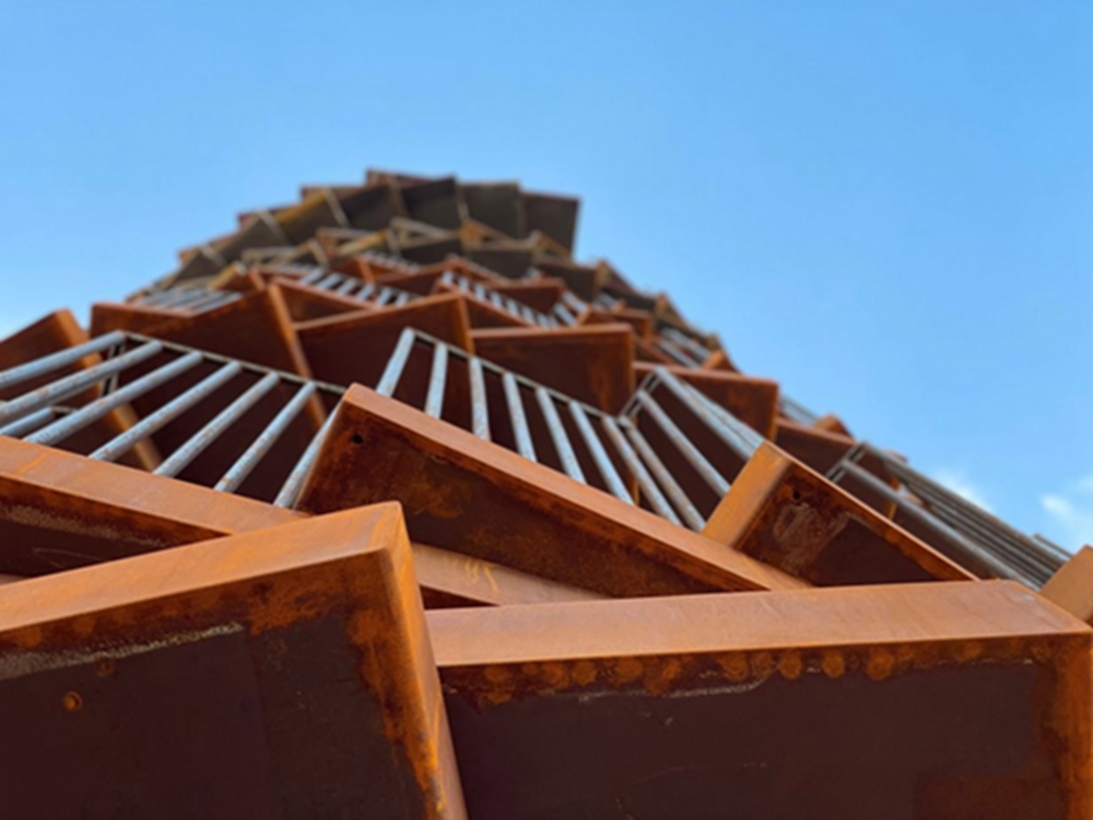 BIM建筑|BIG设计双螺旋观景塔