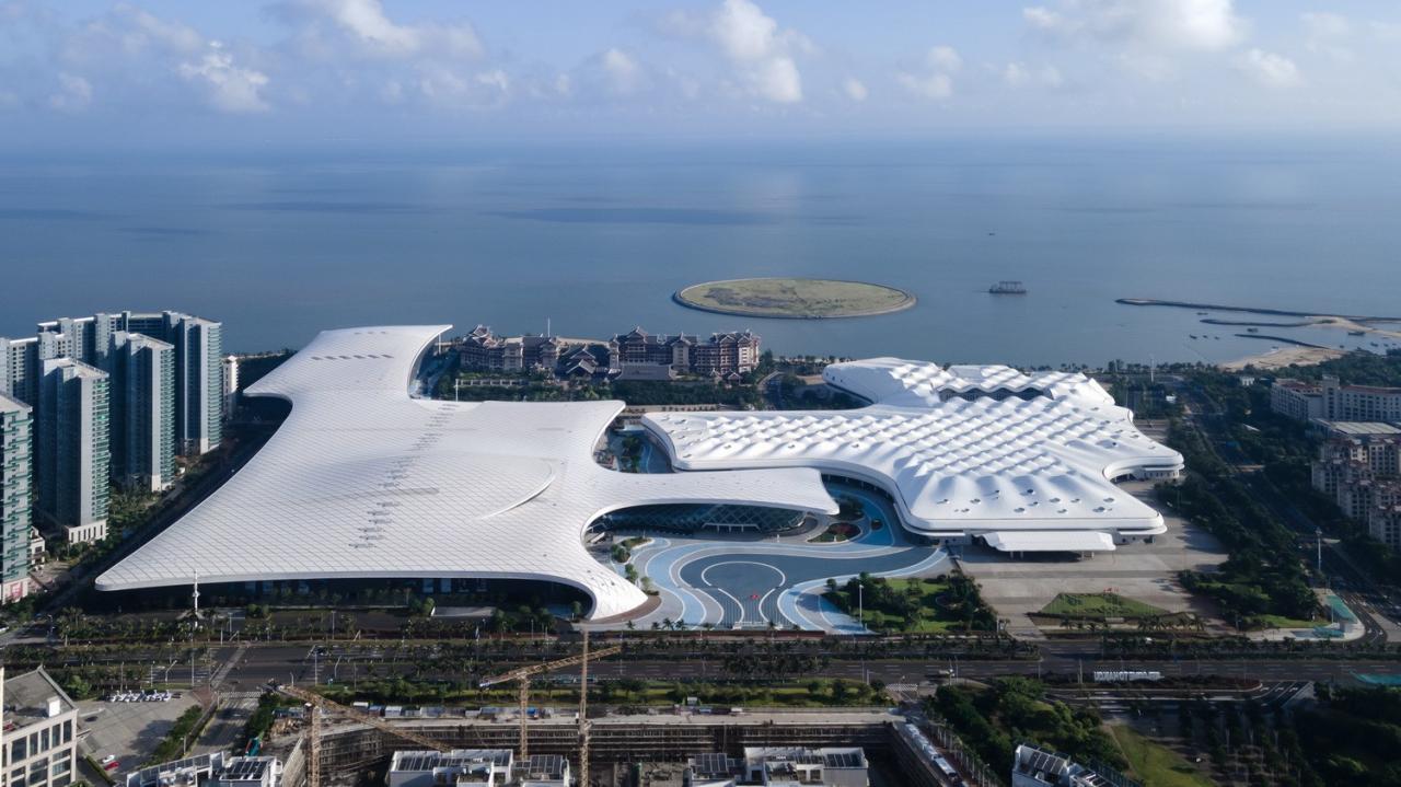 BIM建筑|海南国际会展中心二期 / 深圳H+L建筑工作室 + 柏涛设计