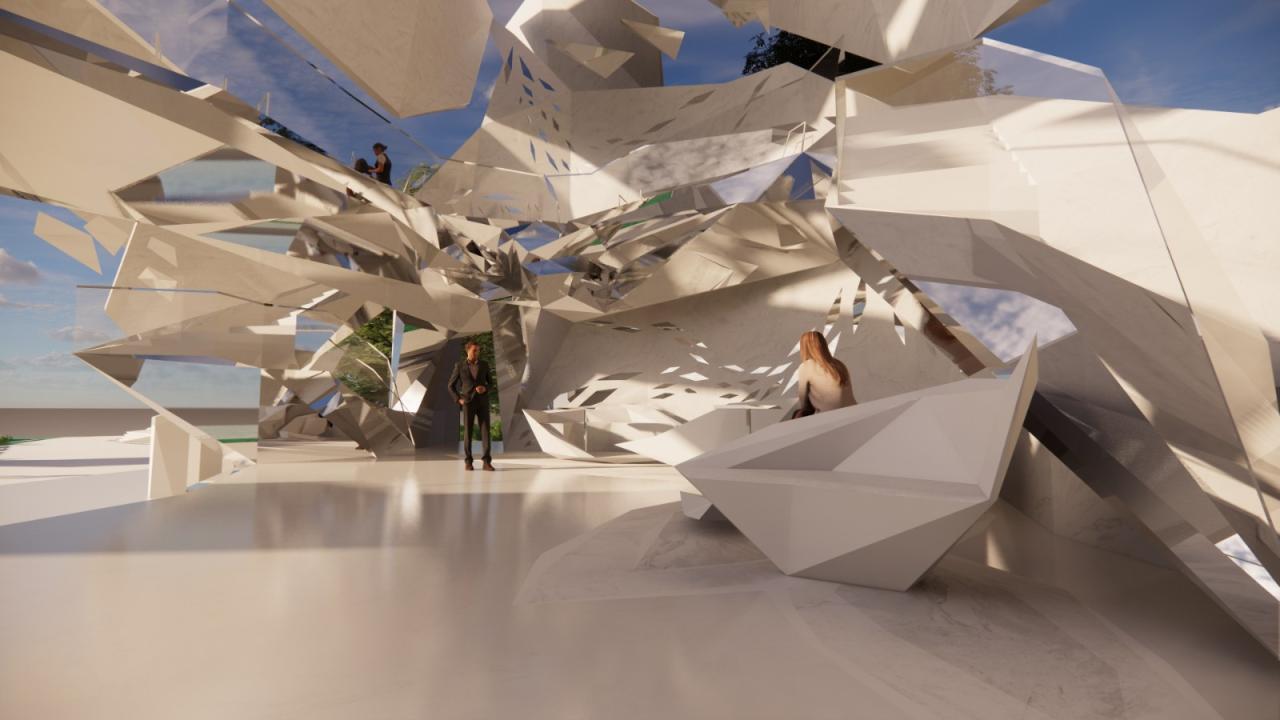 BIM建筑|大三环境艺术系学生的美学观念 / 龚舒腾