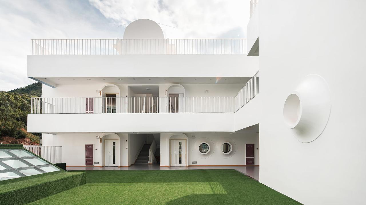 BIM建筑|虽偏远 理想必致！在西昌卫星发射基地大凉山建一座“探索者幼儿园” / 迪卡建筑设计中心