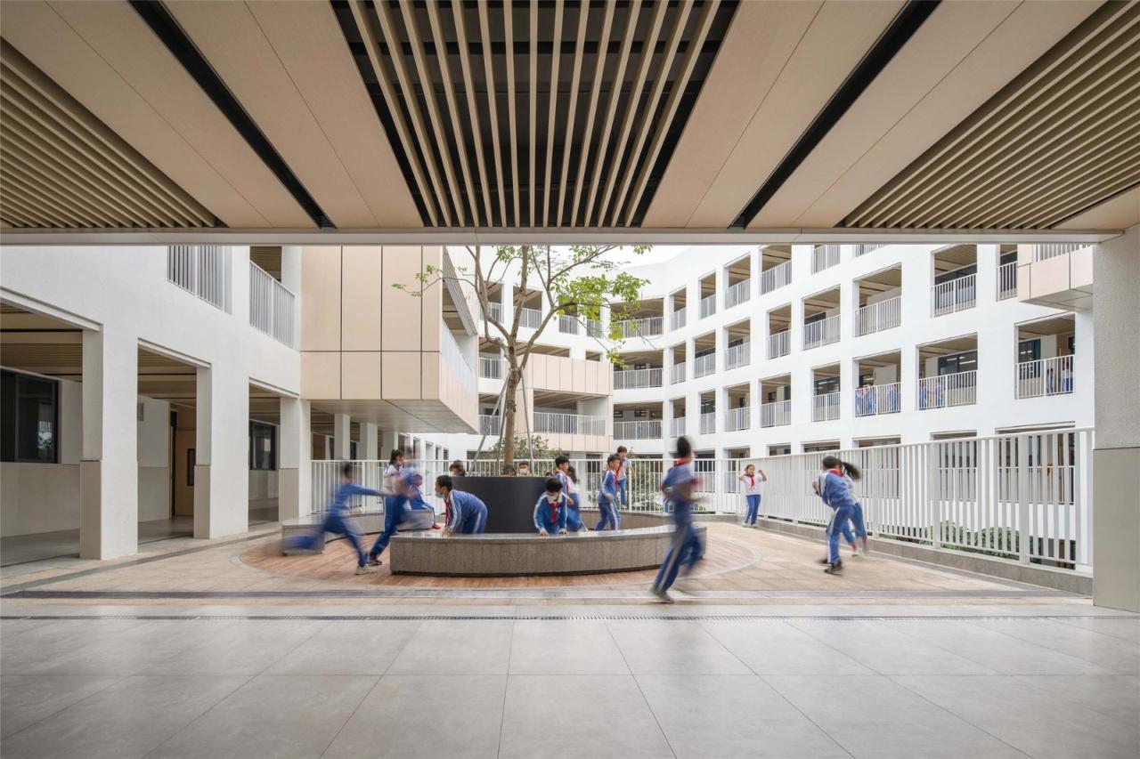 BIM建筑|深圳坪山区日新小学 / 申都设计