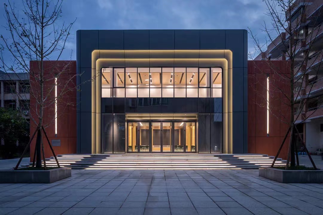 BIM建筑|回忆中学时光， 是否有陪伴着一座大礼堂？| UUA