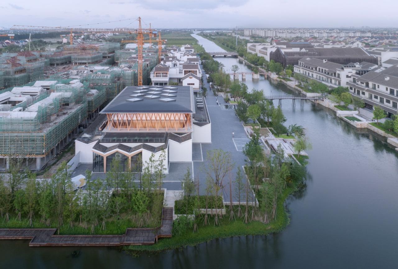 BIM建筑|市集美术馆——西塘东区一号楼的叠合形制 / 山水秀建筑事务所