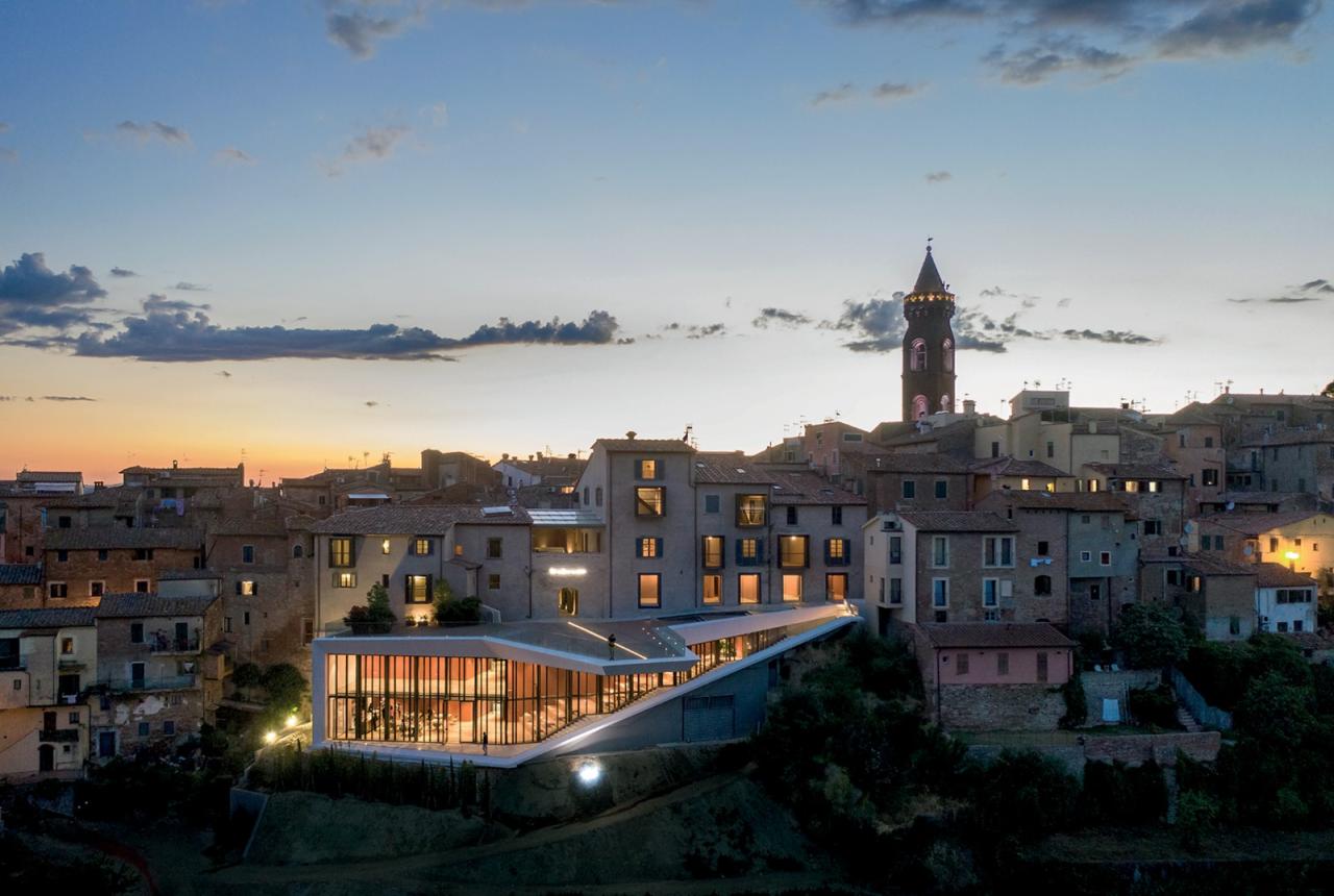 BIM建筑|托斯卡纳“山谷浮桥” / MC A新作