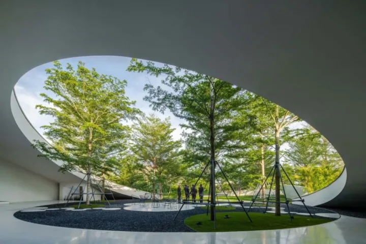 BIM建筑| 海口言艺术馆 / 肆零建筑