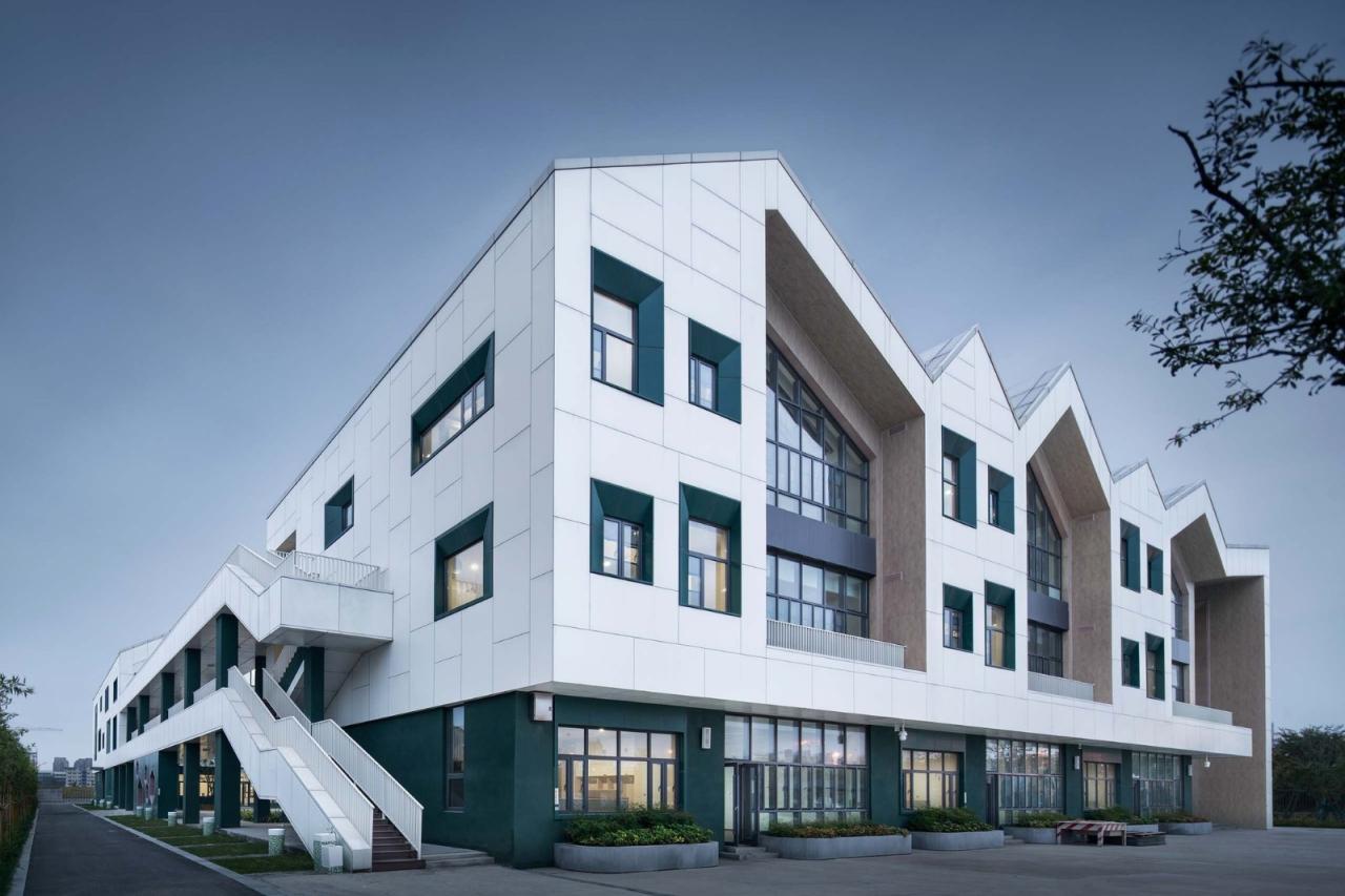 BIM建筑|南京市鼓楼幼儿园江北分园 / 东南大学建筑设计研究院